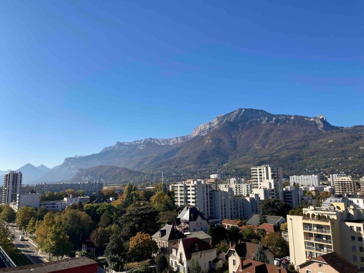 Апартаменты 2 Terrasses Vue A 360 Sur Les Montagnes Гренобль Экстерьер фото