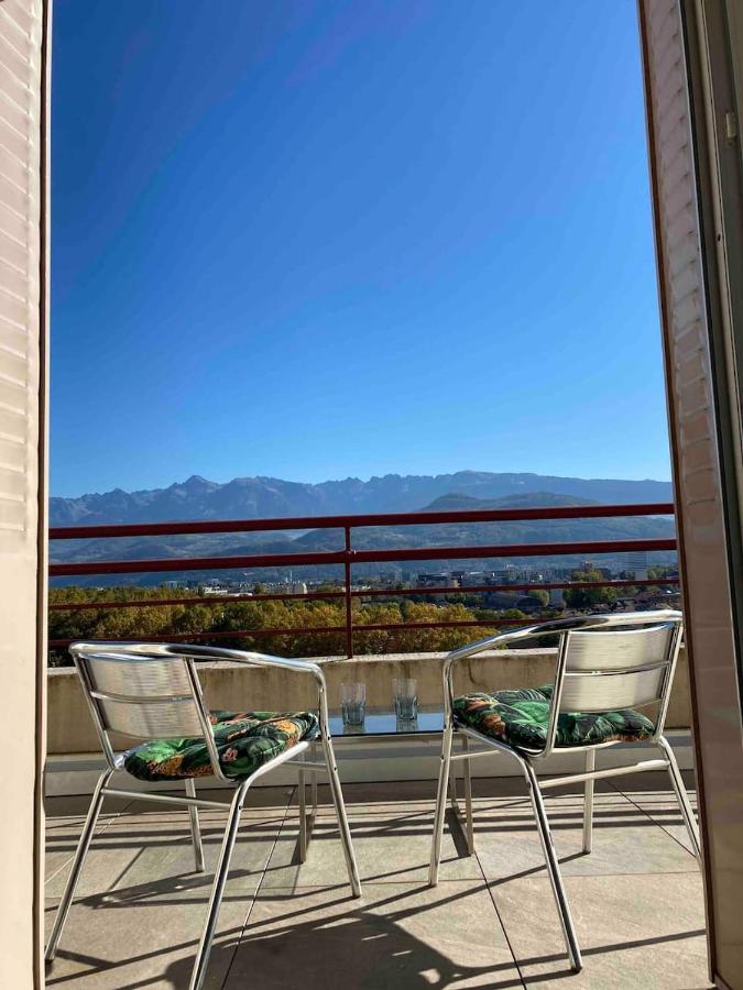 Апартаменты 2 Terrasses Vue A 360 Sur Les Montagnes Гренобль Экстерьер фото